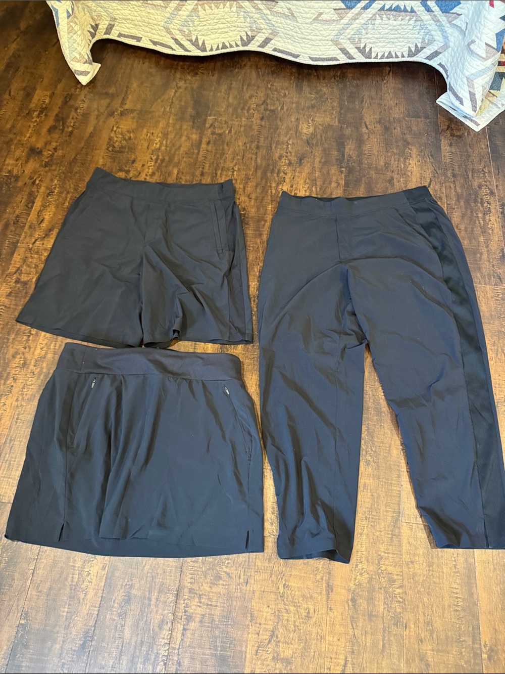 Athleta set Black sz 14 set